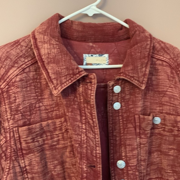 Anthropologie Pilcro The Fielder Quilted Shirt Jacket Relaxed Casual Size XL - Picture 14 of 14